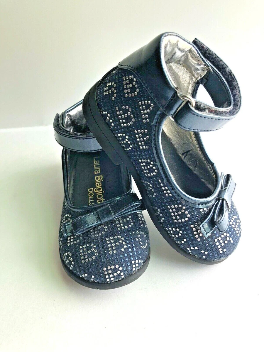 Navy girl store dress shoes