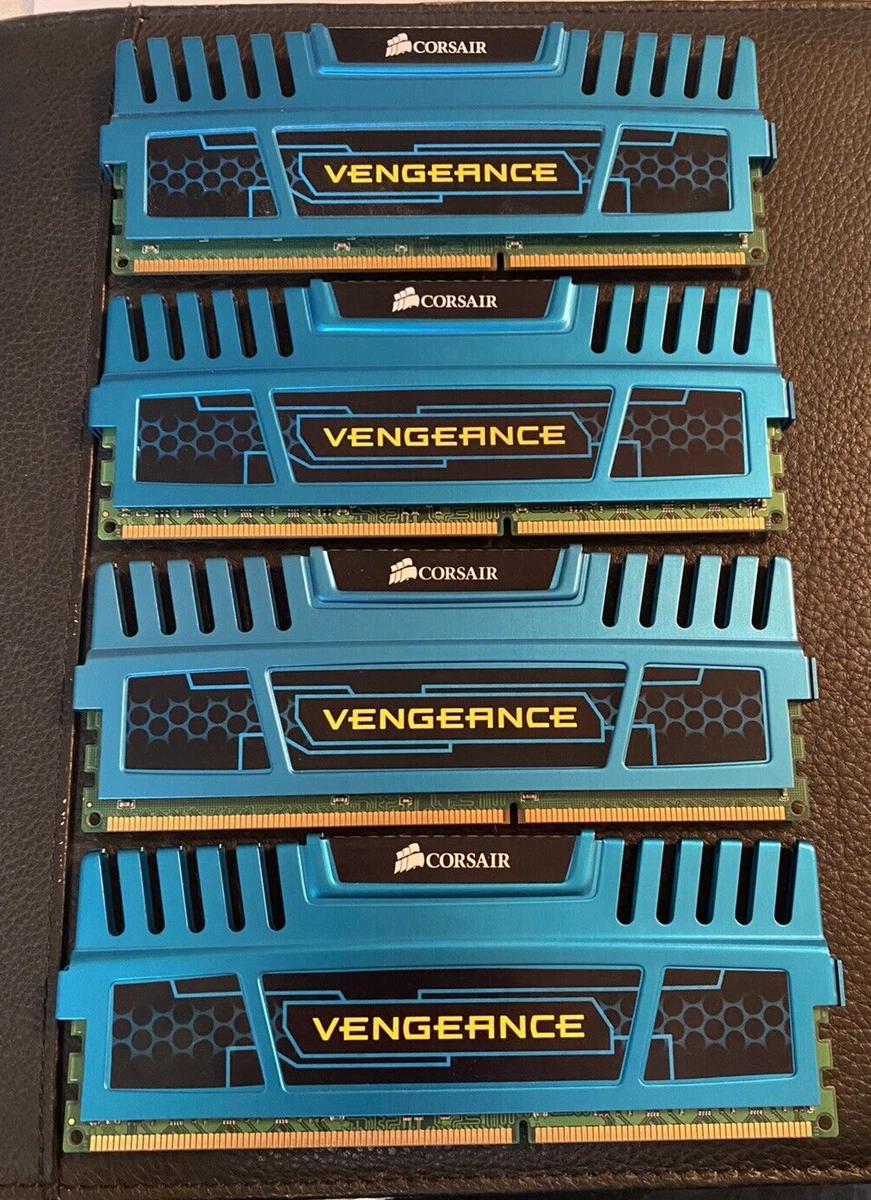operación Me sorprendió anunciar Corsair CMZ8GX3M2A1600C9B Vengeance Blue 16 GB (4X4 GB) PC3-12800 1600mHz DDR3 | eBay operación Me sorprendió anunciar Corsair CMZ8GX3M2A1600C9B Vengeance Blue 16 GB (4X4 GB) PC3-12800 1600mHz DDR3 | eBay