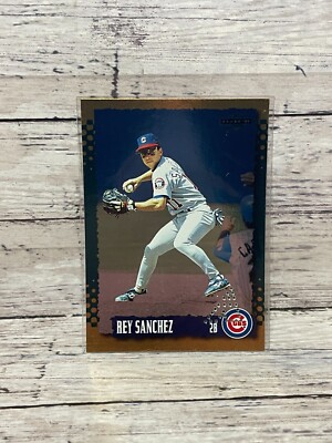 1995 Score Gold Rush Punched Redeemed #63 Rey Sanchez