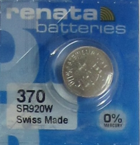 Renata 370 SR920W 1.55V Silver Oxide Watch (20 Batteries) - Made In - Foto 10