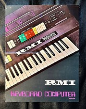 RMI Keyboard Computer Synthesizer brochure, 1977, 4p , full color, VGC, rare
