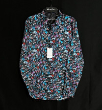 Robert Graham VASSAR Multi Color 198 Large NEW NWT Classic Fit Fast Ship L