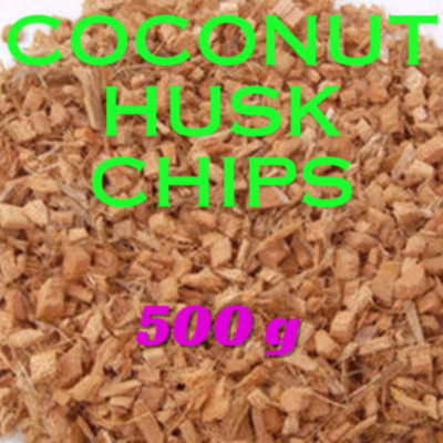 Coconut Husk dry chips 100% natural Organic Fiber Orchids Growing Dry Media