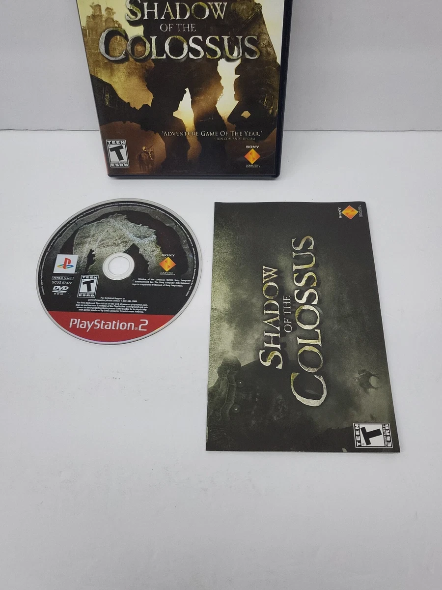 Picked up Shadow Of The Colossus again. I know it's on ps3 and 4 but I  wanted this version. : r/ps2