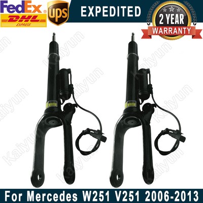 2PCS Front L+R Air Suspension Shock Core W/ADS For Mercedes W251 V251 2006-2013
