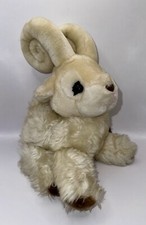 Vintage 12 1981 Wallace Russ Berrie Co Plush White Ram Sheep
