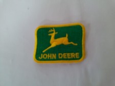 John Deere iron on patch 2 x 2 1/2