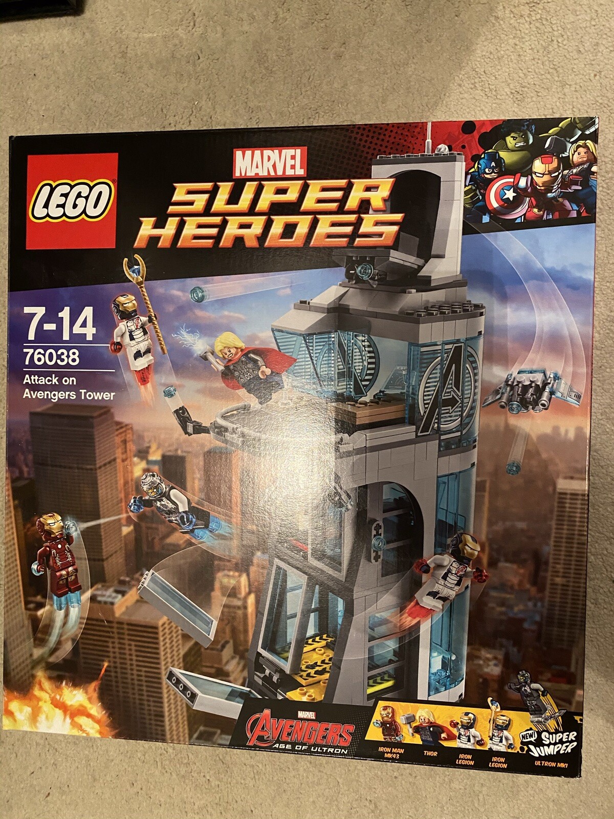 lego attack on avengers tower price