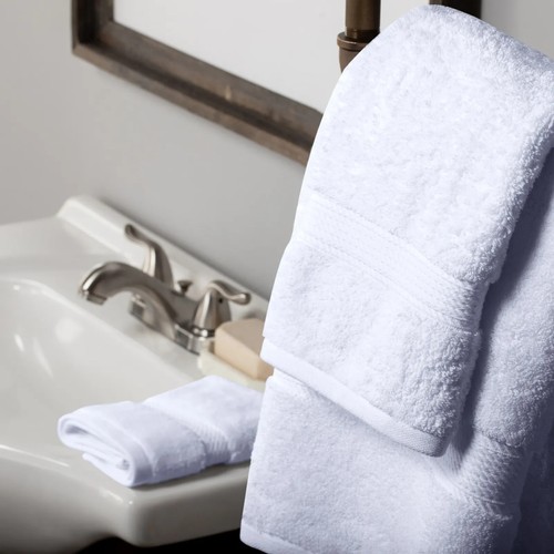Juego de 3 toallas gruesas de algodón egipcio, toallas de baño suaves y absorbentes para rostro, mano - Imagen 19 de 203