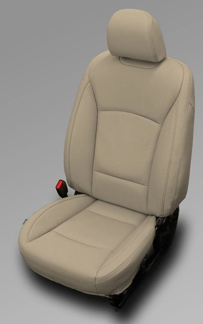 2015 19 Subaru Outback Premium Ivory Katzkin Leather Seat