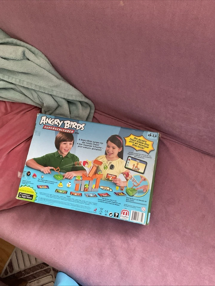 Angry Birds Mega Fling  Game Very Rare Slingshot Makes Sounds Working Great Set - Image 3 of 4