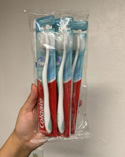 Brand New in Package Colgate Wave Sensitive Soft Bristle Toothbrushes 6-Pack