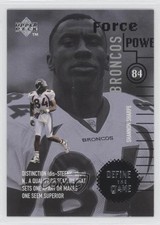 1998 Upper Deck Define the Game Shannon Sharpe #DG17 HOF 1x9