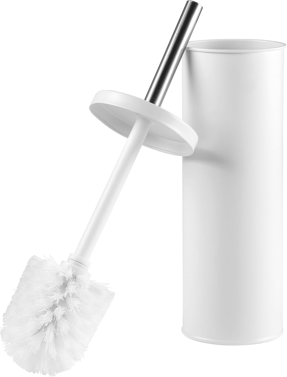 Toilet Brush and Holder Set – Bathroom Toilet Bowl Cleaning Brush, Stiff Bristle