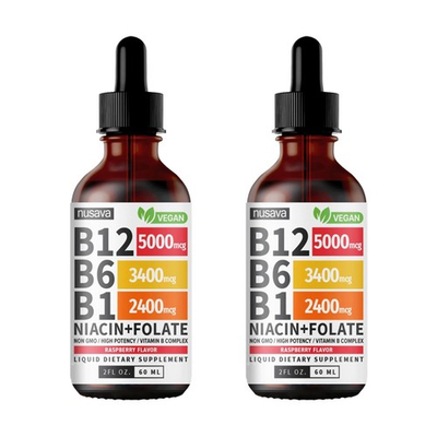 #ad #ad Nusava Vitamins B12 B6 B1 Niacin Folic Acid Immune Health Boost Energy $43.17