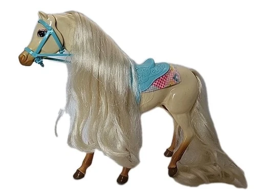 Barbie Doll Horse Lovin Nibbles Figure Lot Saddle Blanket Vintage 1995