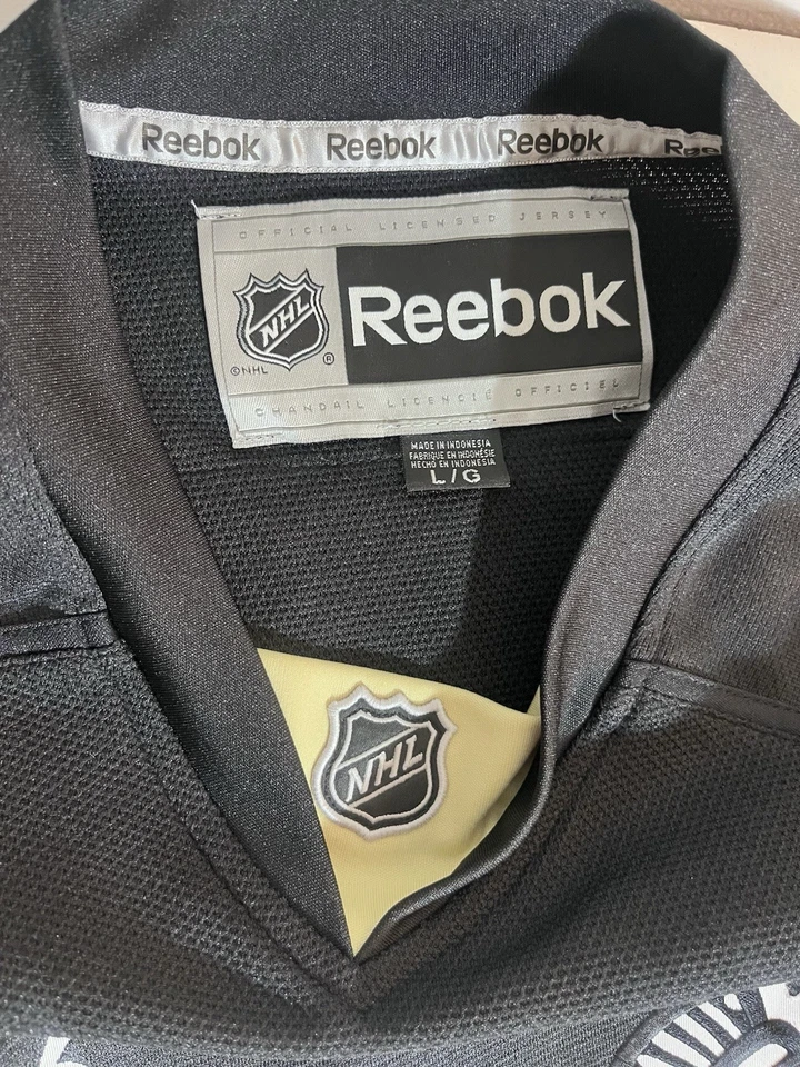 Camiseta Phil Kessel #81 Pittsburgh Penguins 2016 NHL talla L camiseta blanca Reebok Foto 4 de 4