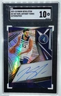 Karl-Anthony Towns Auto SGC 10 2019-20 Revolution Autograph ON CARD HOLO AG-KAT