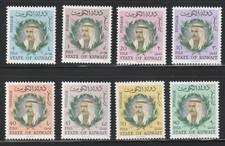 Kuwait    1966    Sc # 302-09   Complete set    MNH   OG