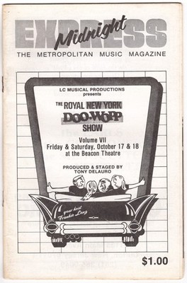 Booklet: Midnight Express: Vol. VII - The Royal New York Doo-Wop Show