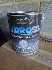 CROMAR Hydrosil Professional-Grade Grey Silicone Roof Coating Solvent 3.78L
