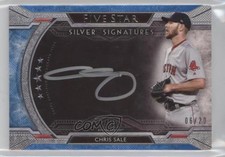 2018 Topps Five Star Silver Signatures Blue 6/20 Chris Sale #FFSS-CS Auto uk2