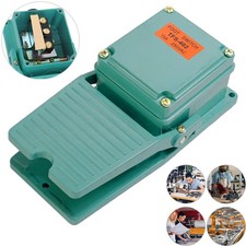 Image of AC 250V 15A Durable Antislip Industrial Foot Operated Pedal Switch Footswitch UK