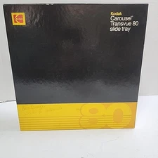 Kodak Carousel Transvue 80 Slide Tray B80T Holds up to 80 35mm slides