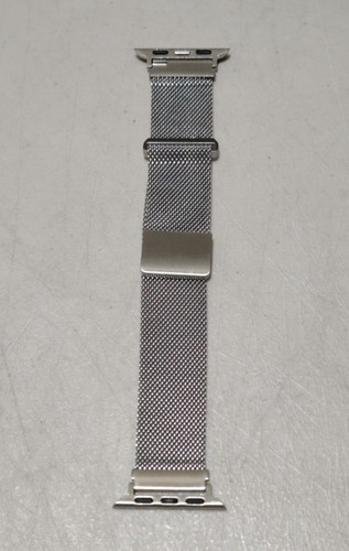 Platinum Magnetic milanese steel Band for Apple Watch 41mm 40mm 38mm Silver used