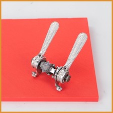 CAMPAGNOLO NUOVO RECORD 1014 DOWNTUBE SHIFTERS CLAMP ON VINTAGE ROAD BIKE OLD