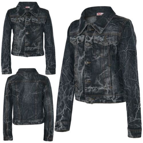 A2Z 4 Kids® Enfants Filles Veste Enfants Denim Style - Girls Denim
