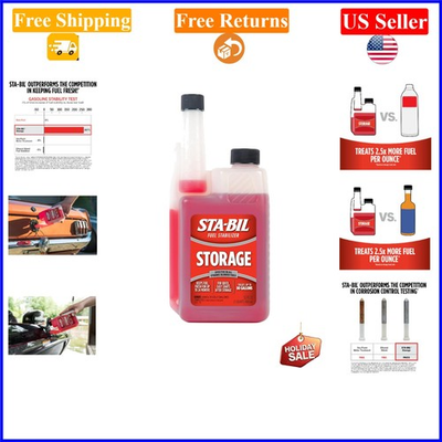 #ad 32 oz Fuel Stabilizer for Gasoline Keeps Fuel Fresh 24 Protects Engine $22.91