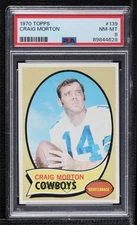 1970 Topps Craig Morton #139 PSA 8