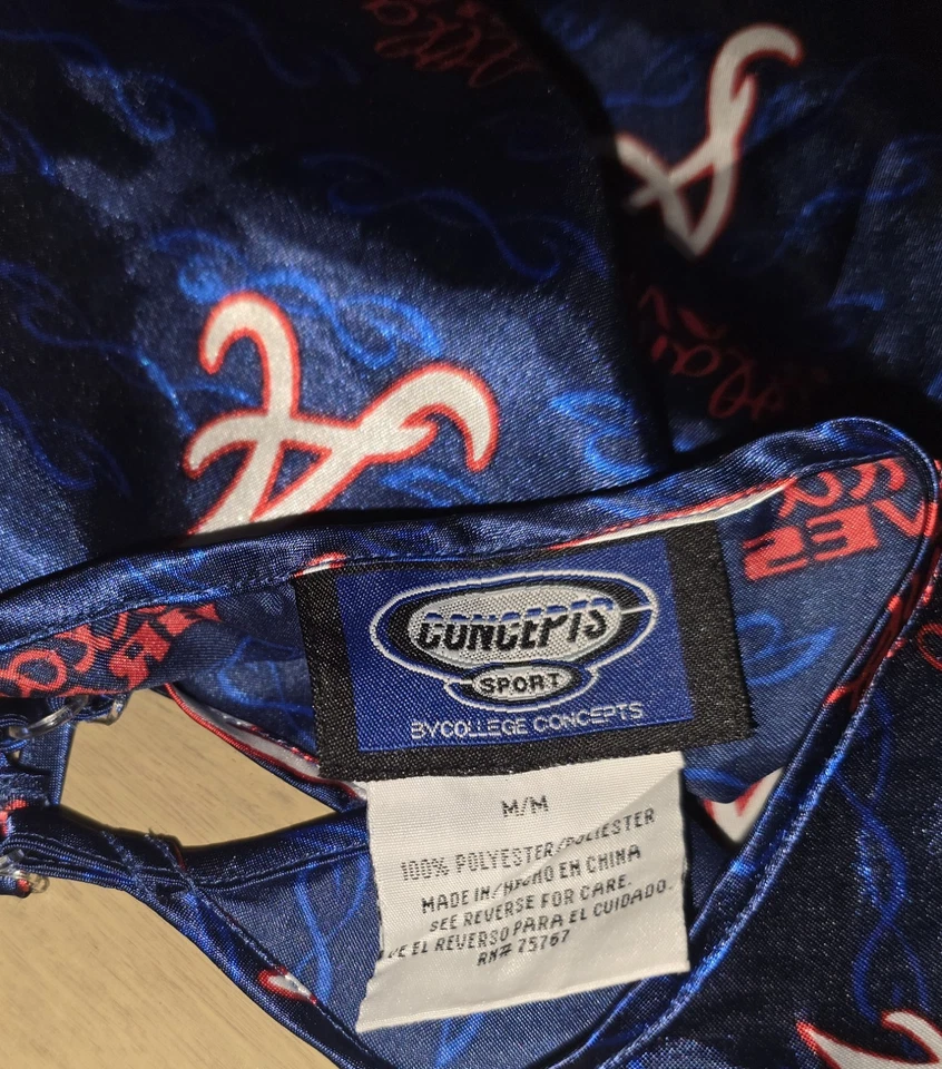 Atlanta Braves Concepts Sports Women’s Silky Satin Cami Top Size Medium  - Image 4 of 4