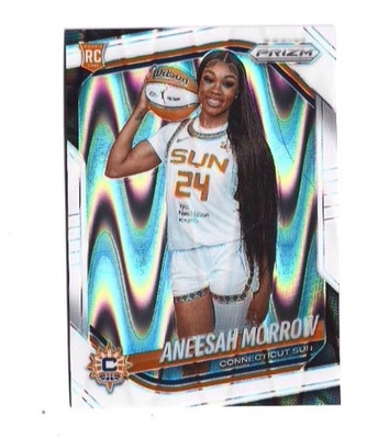 2025 Prizm WNBA Aneesah Morrow Image Variation White Seismic RC Prizm Rookie  