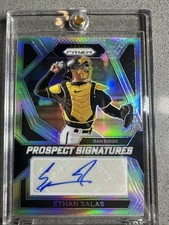 2024 Panini Prizm Baseball Prospect Signatures Ethan Salas Autograph PS-ES