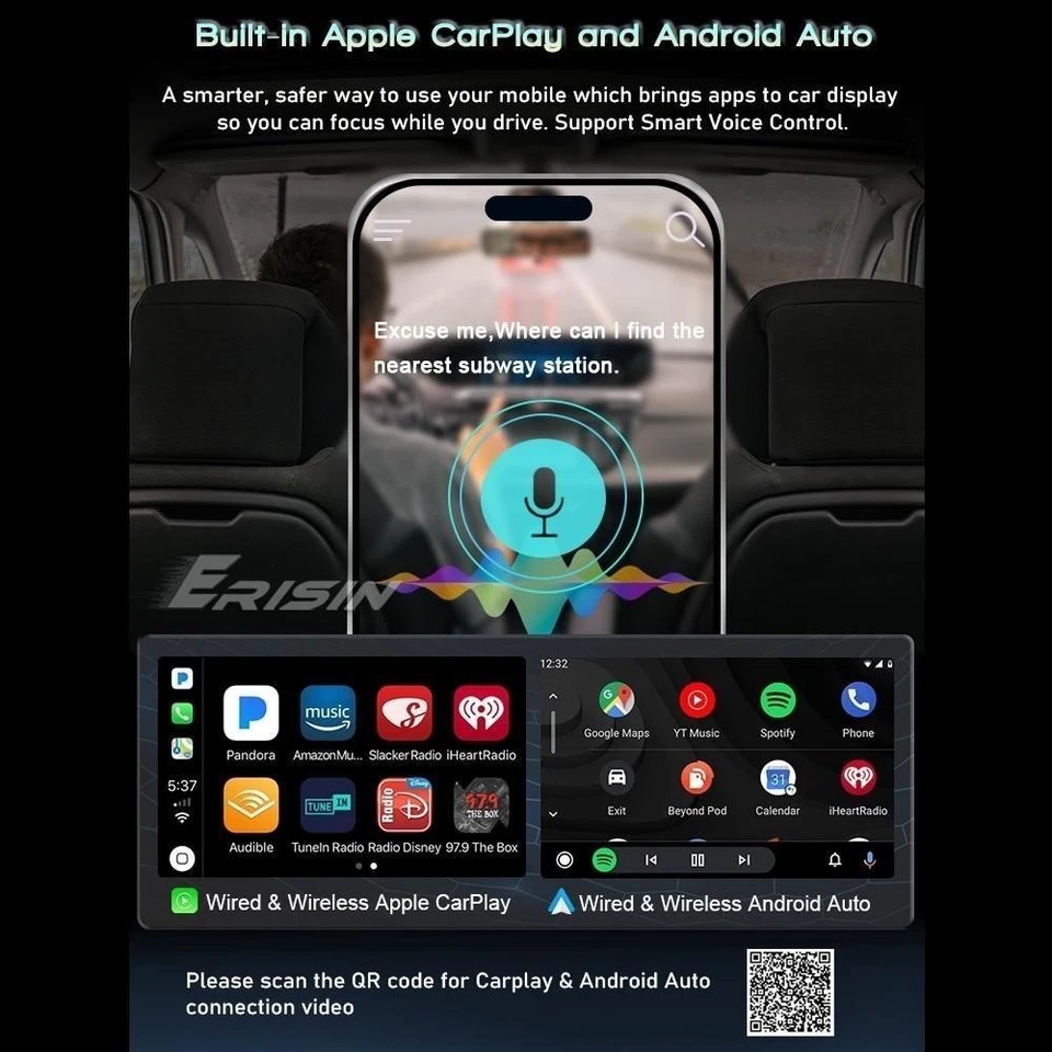 64GO Android 14 Autoradio CarPlay BT Opel Corsa D/C Astra H Zafira Meriva Signum - Photo 4/4