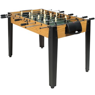 48'' Competition Sized Wooden Soccer Foosball Table Adults & Kids Home Recreation