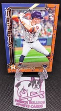 2025 Topps ZACH DEZENZO RC Rookie Team Color Logo Border Variation Astros MLB