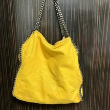 Stella McCartney Falabella Chain 2Way Shoulder Tote Bag Yellow Women's Authentic