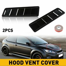 Universal Car Air Flow intake Scoop Louver Bonnet Hood Vent Cover Decorate C