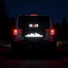 Faux Leather Spare Tire Cover With Camera Hole L-xl-xxl For Jeep Wrangler Jl Sp Faux Leather Spare Tire Cover With Camera Hole L-xl-xxl For Jeep Wrangler Jl Sp