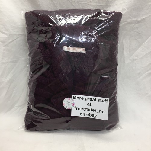 Women's long length, maroon, long sleeved cardigan. UK size 20. Anna Rose brand. - Afbeelding 11 van 12