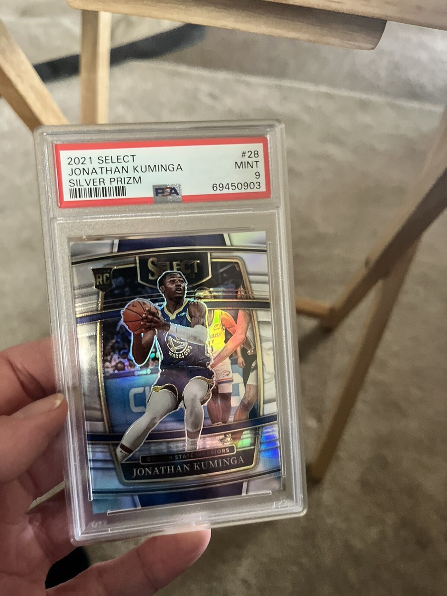 2021 select jonathan kuminga silver prizm #28 PSA 9 | eBay