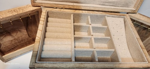 Jewelry Box, Rustic, Wood, Farmhouse Style, - Picture 8 of 11