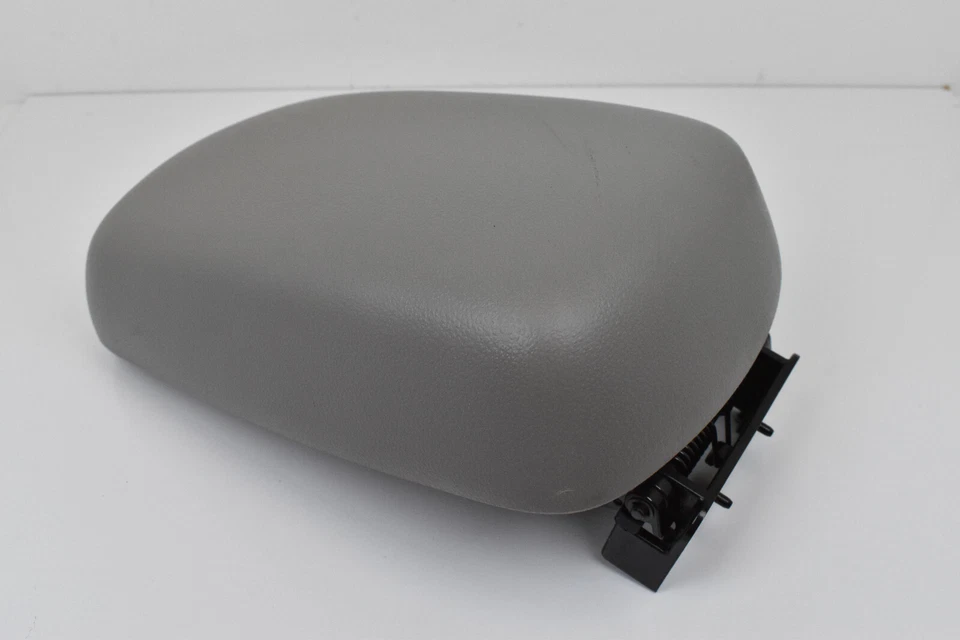 Conjunto de tapa reposabrazos de cuero gris consola central Kia Optima 2006-2008 OEM Foto 3 de 4