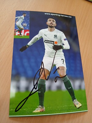Signiertes Foto Remy Cabella FK Krasnodar NEU 
