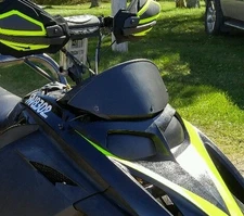 Low Flat Black Windshield Fits Ski-Doo Rev ~ 213 Parts 