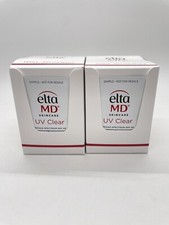 Elta MD UV Clear SPF 46 Sunscreen untinted - 2pk x 40 SAMPLES Exp: 2027