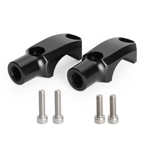 Master Cylinder Clamp M10 Mirror Mount For Yamaha MT-07/MT-09 Tracer 7 700 9 900 - Picture 2 of 7